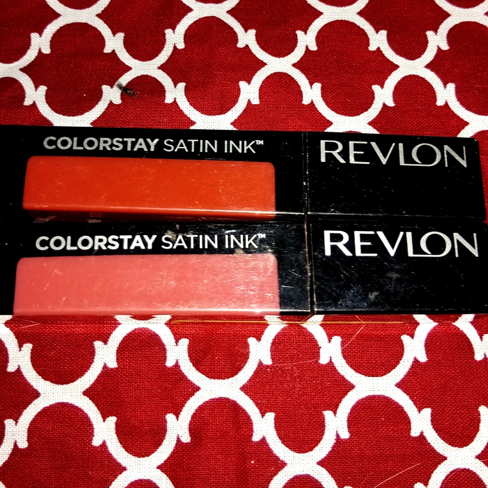 Revlon ColorStay Satin Ink Lipstick Set - Red and Pink